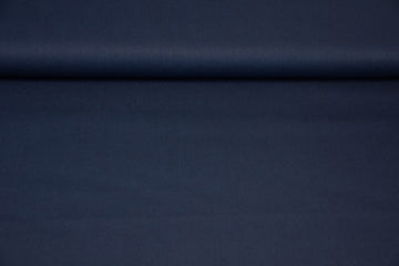 Baumwollwebware, uni, marine, 0,5 m